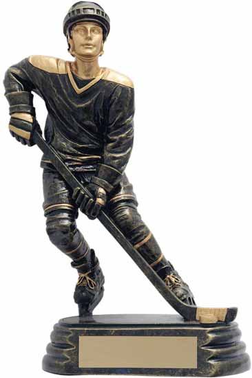 8" Hockey Sculped Trophy