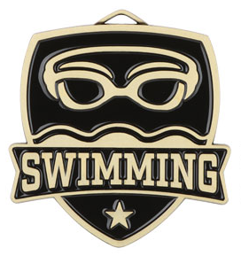 2½” Varsity Swimming Medals