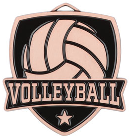 2½” Varsity Volleyball Medals