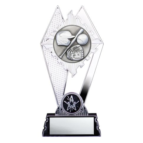Citadel Silver Series Weighted Baseball Trophy