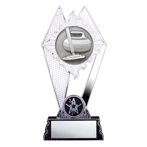 Citadel Silver Series Weighted Curling Trophy