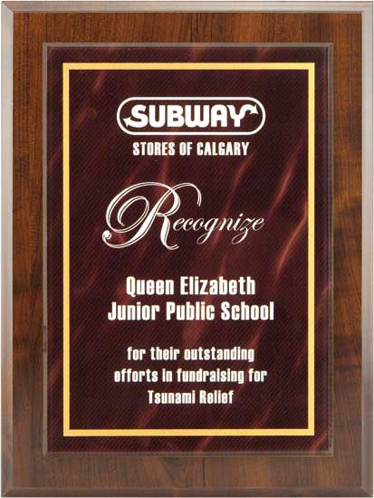 The Austin Series Wall Plaque | Personalized Plaques Canada