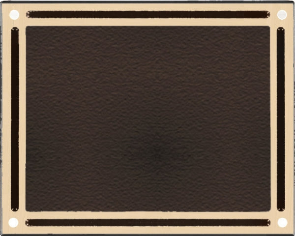 Engraved 4" x 6" Bronze Plaque – Plaques Canada Online