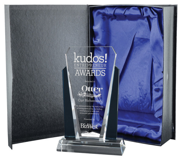 Order Crystal Rockefeller Award - Crystal Trophy for Leaders