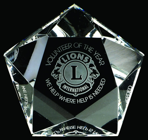 Crystal Star Paperweight – A Symbol of Excellence