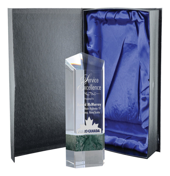 Palisade Crystal & Marble Award Corporate Crystal Trophy