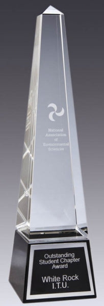 Custom Optic Crystal Accolade Awards | Crystal Awards Canada