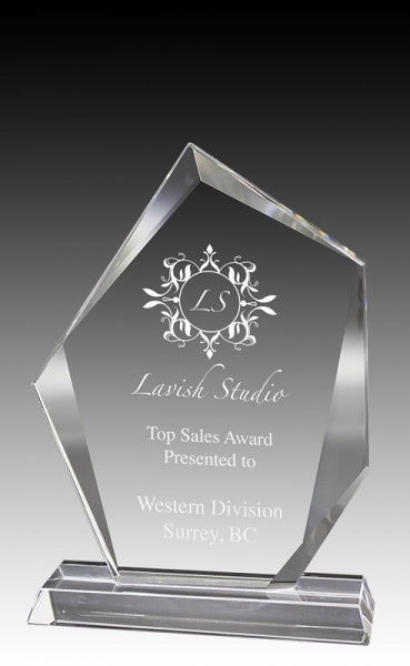 Elegant Hurst Crystal Award At awards4u