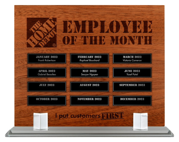 Ramsay Wood & Glass Award | Unique Custom Glass Trophies