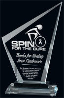 Premium Velocity Glass Trophy Award In Canada