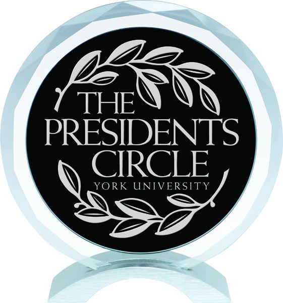 Order Clear Glass Meridian Award - Glass Trophy Award