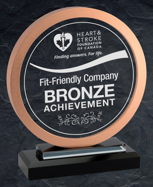 Buy Jupiter Glass Award, Bronze | Engraved & Custom Trophies