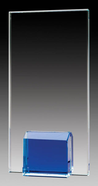 Buy Gemstone Series Glass Award Blue