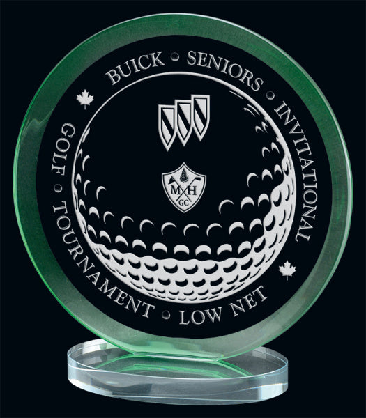 Order MacDonald Green Glass Award | Crystal Awards Toronto