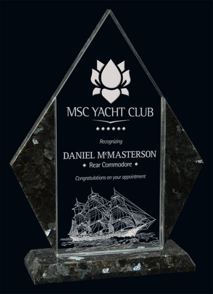 Buy Alpine Glass Award | Engraved Glass Trophies & Awards