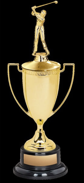 Classic Metal Diecast Loving Cup | Custom Golf Trophy Canada