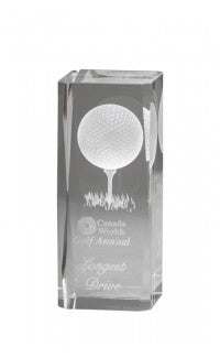 Buy LASER CRYSTAL GOLF 4.75 | Custom Golf Trophy Canada Online