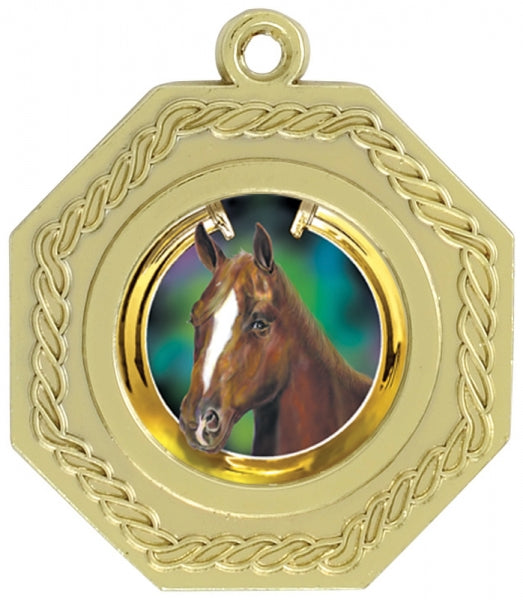 Shop 1¾″ Custom Hex Medal | Personalized Sports Medals Toronto