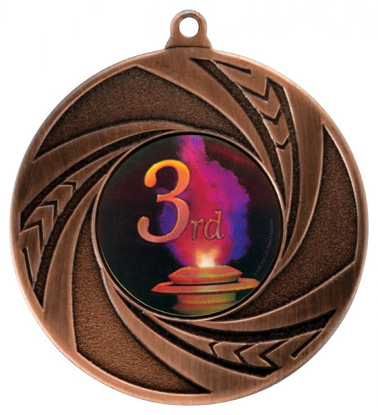 Honor Achievement with 2" Antique Vortex Medal | Custom Design