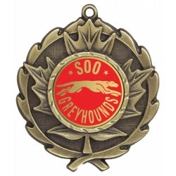 2" MAPLE LEAF Medal | Custom Award & Sports Medals in Canada