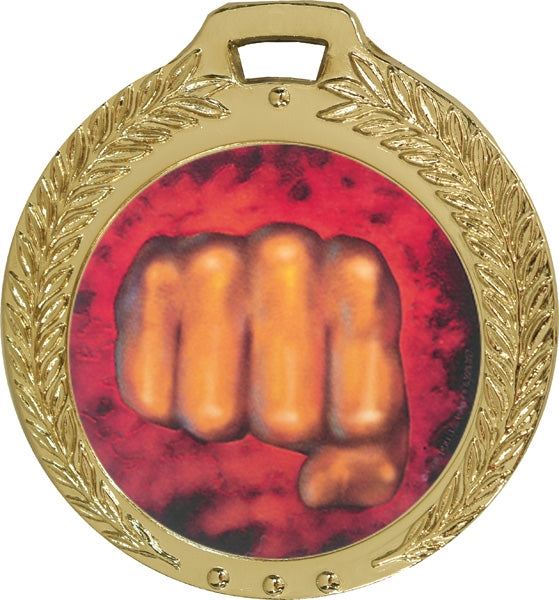 Celebrate Wins with 1¾” Custom Bright Wreath Medals