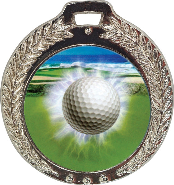 2.5/8" Bright Wreath Medals | Sports Medals Canada