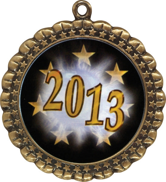 Shop 2 5/8" Crimped Star Medals for Custom Award Moments