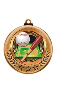 Buy Spectrum Series Baseball Medal | Custom Sports Medals Canada