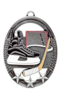 Premium Hockey Tri Star Medals | Custom Sports Medals Canada