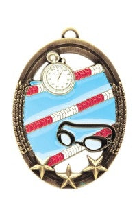Swimming Tri Star Medal