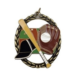 Buy Baseball Space Medal Online | Gold Sports Medals Near You