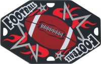 Best Football Street Tags With Ball Chain | Custom Medal Awards