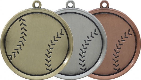 Celebrate Wins with a Premium Baseball Medal With Ribbon Today