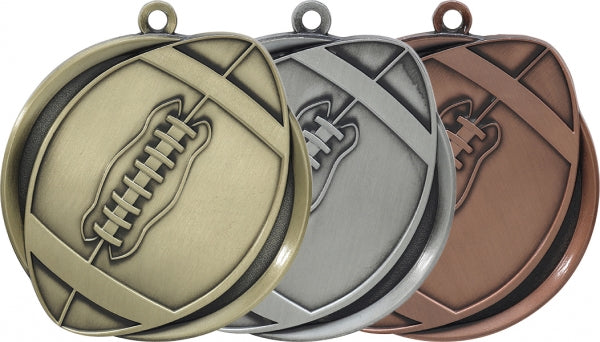 Get Your Custom Football Medal With Ribbon Online Today