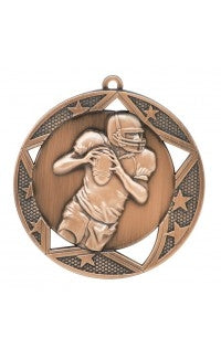 2.75" MEDAL SPORT FOOTBALL