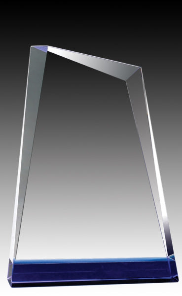 Cobalt Series Crystal Apex - Custom Engraved Trophy Canada