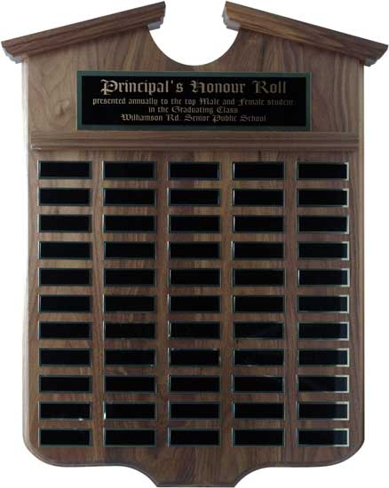 Order Elegant Solid Hardwood Annual Corporate Plaque Canada