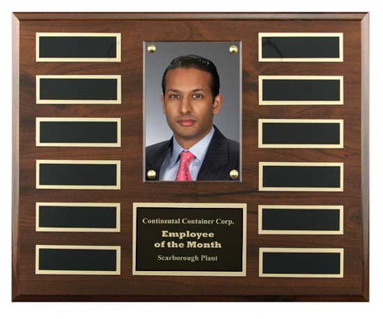 Buy Cherrywood Finish Annual Plaque with Photo | Awards4U