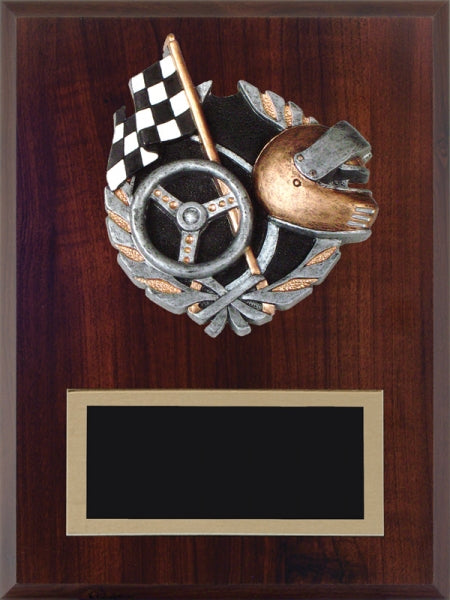 The Racing Plaque | Custom Engraved Wall & Trophy Plaque