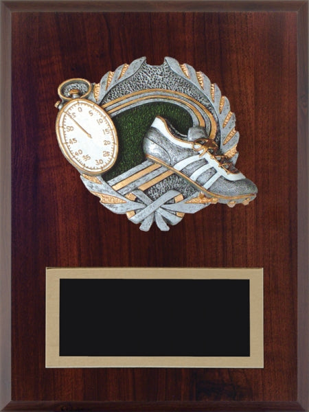 The Track Plaque | Premium Engraved Wooden Plaque Toronto