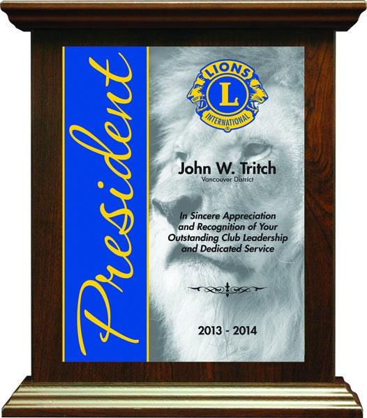 The Roman Style Plaque Online | Elegant Custom Engraved Award