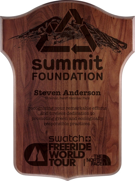 Thomas Shield Plaque | Commemorative Award Plaque