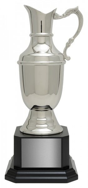 St. Andrews Nickel Plated Jug | Custom Golf Trophy Canada