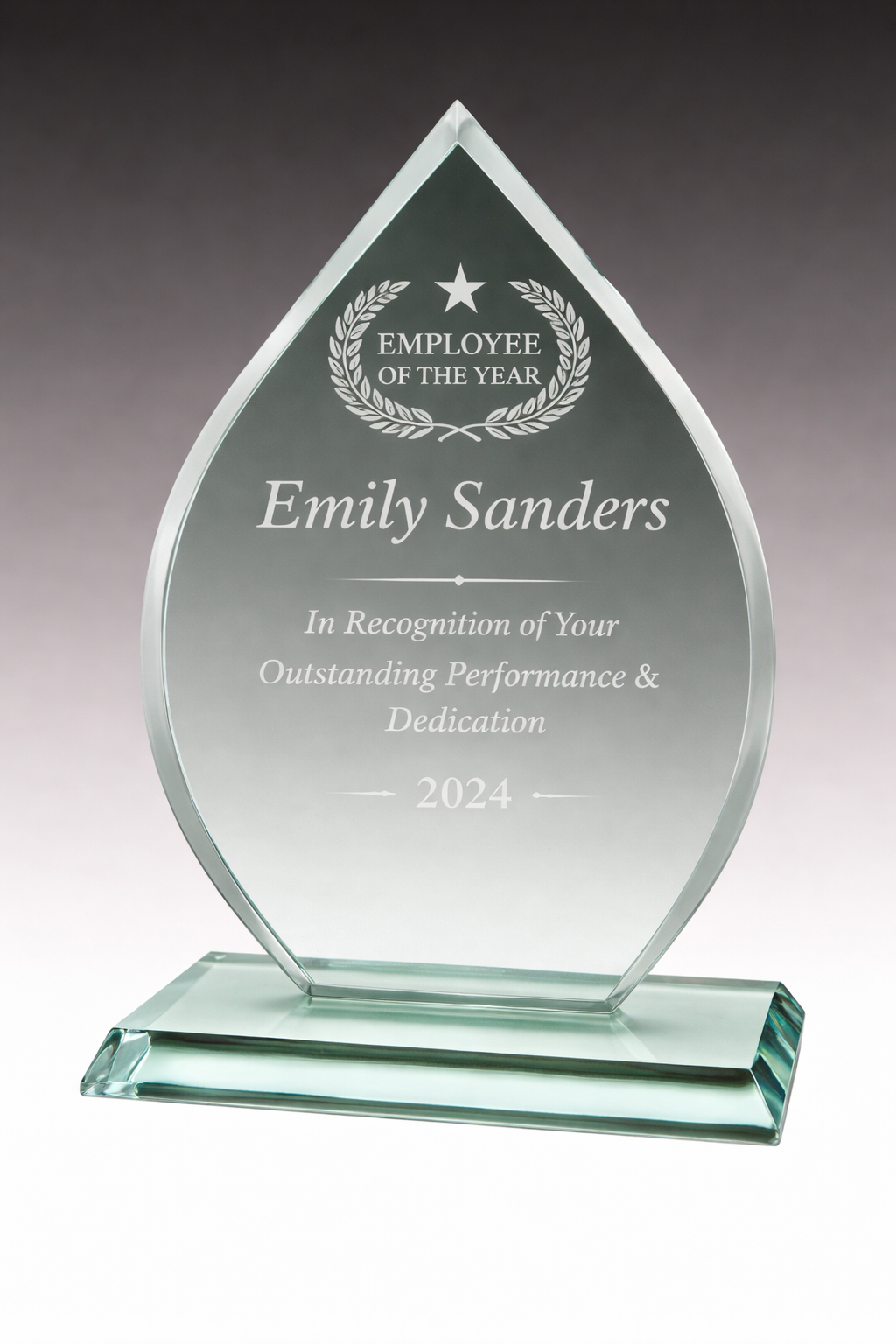 Jade Glass Tear Drop