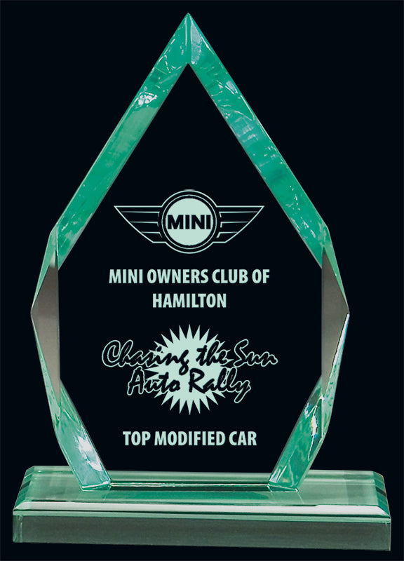 Jade Acrylic Arrowhead Awards