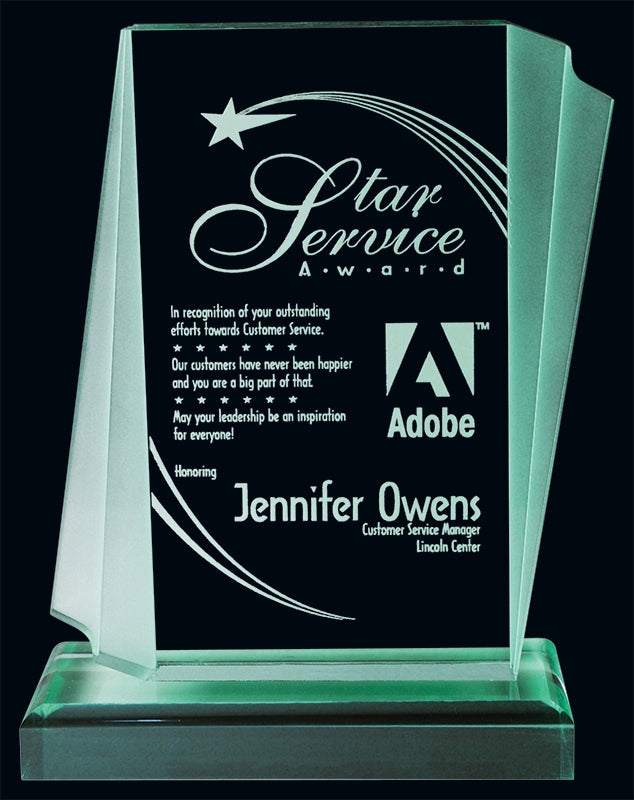 Jade Acrylic Aztec Award