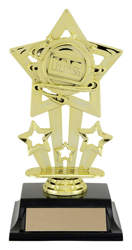 7"  Superstar Series Track Trophy
