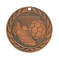 2” Iron Soccer Medal