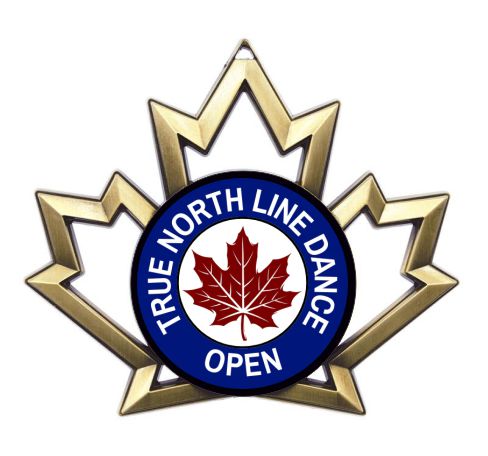 4" Custom Maple Leaf Medal