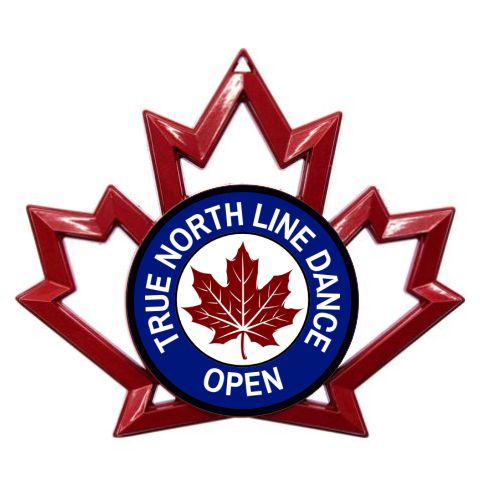 4" Custom Maple Leaf Medal